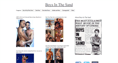 Desktop Screenshot of boysinthesand.com